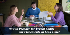 Verbal Ability for Placements